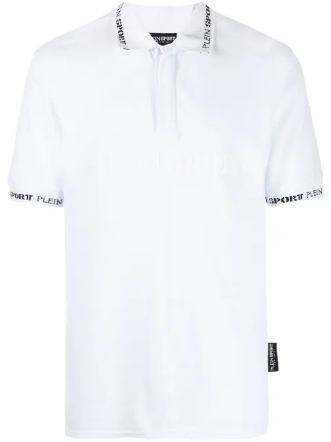 Plein Sport logo-print short-sleeve polo shirt