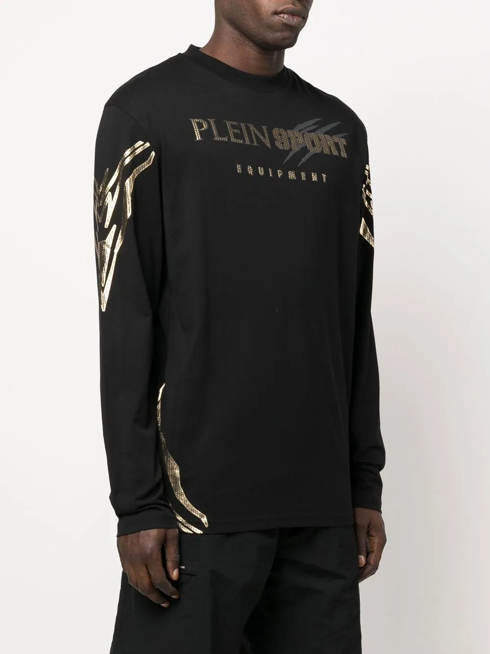 Plein Sport Grigio Cotton Men's T-Shirt main image 0