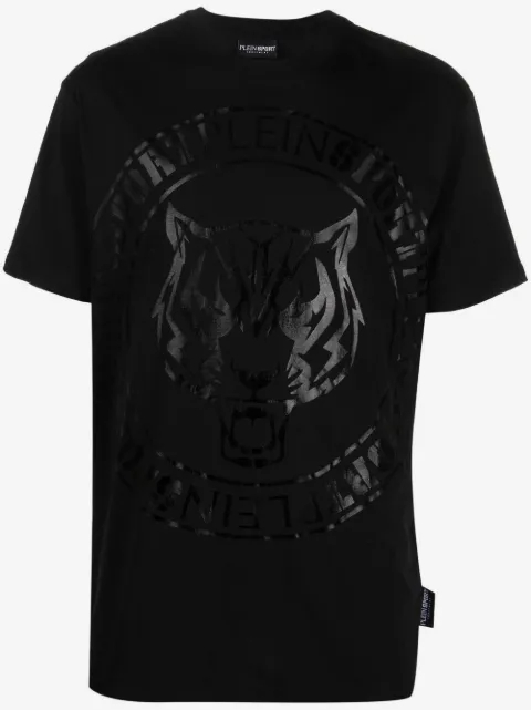Plein Sport Tiger logo-print T-shirt