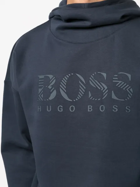 Boss soody hoodie navy Clearance