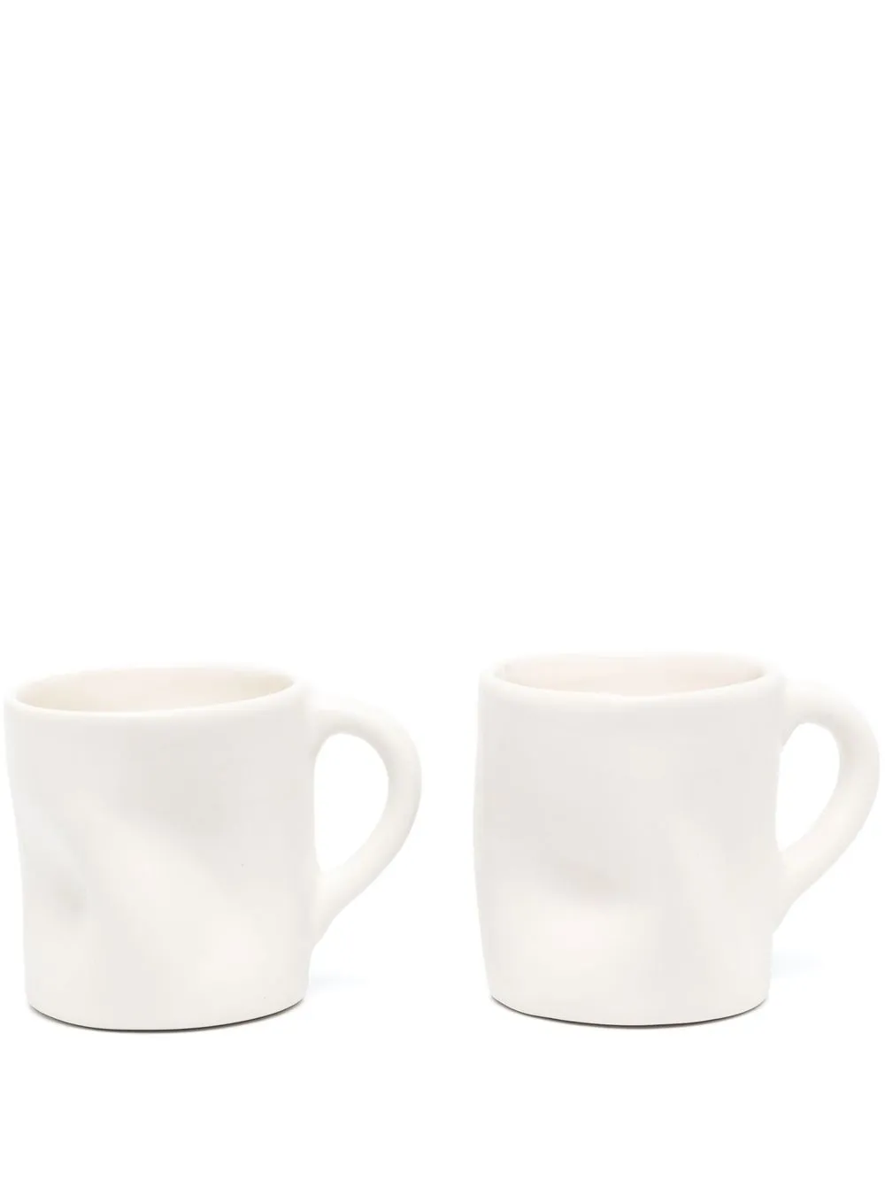 

Completedworks set de dos tazas con diseño modelado - Blanco