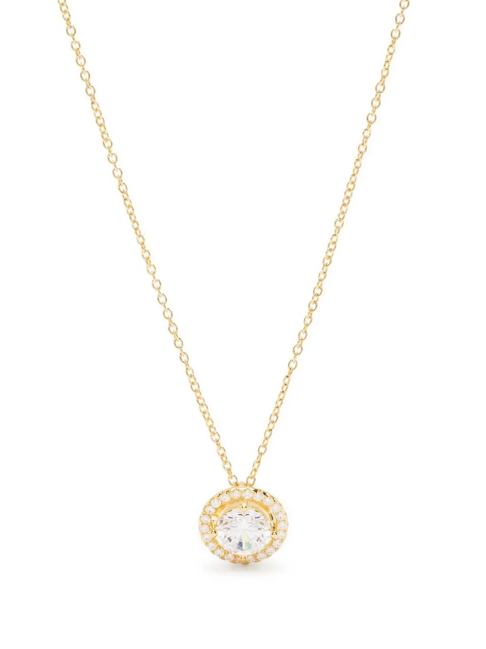 

CARAT* LONDON Gwen crystal pendant necklace - Gold