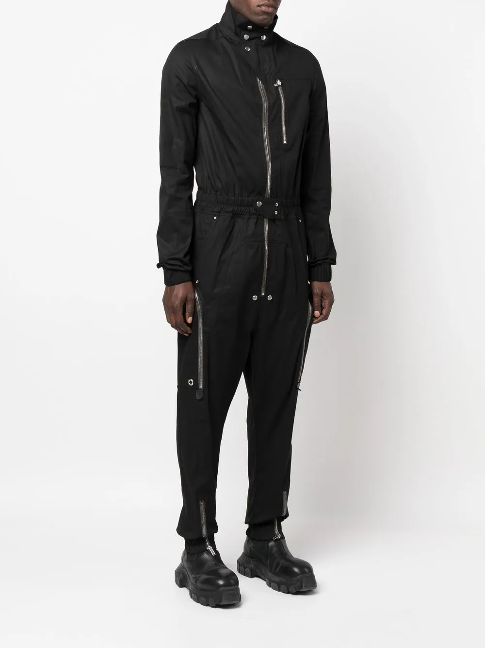 Rick Owens ジップディテール ジャンプスーツ - Farfetch Rick Owens ジップディテール ジャンプスーツ - Farfetch