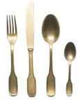 Bitossi Home 24 piece cutlery set - Gold