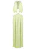 Olympiah cut-out maxi dress - Green