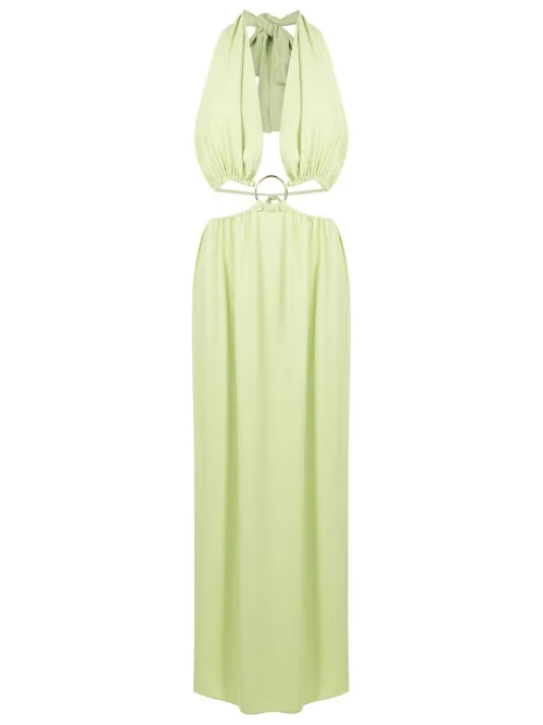 Robe longue à découpes - Olympiah - Modalova