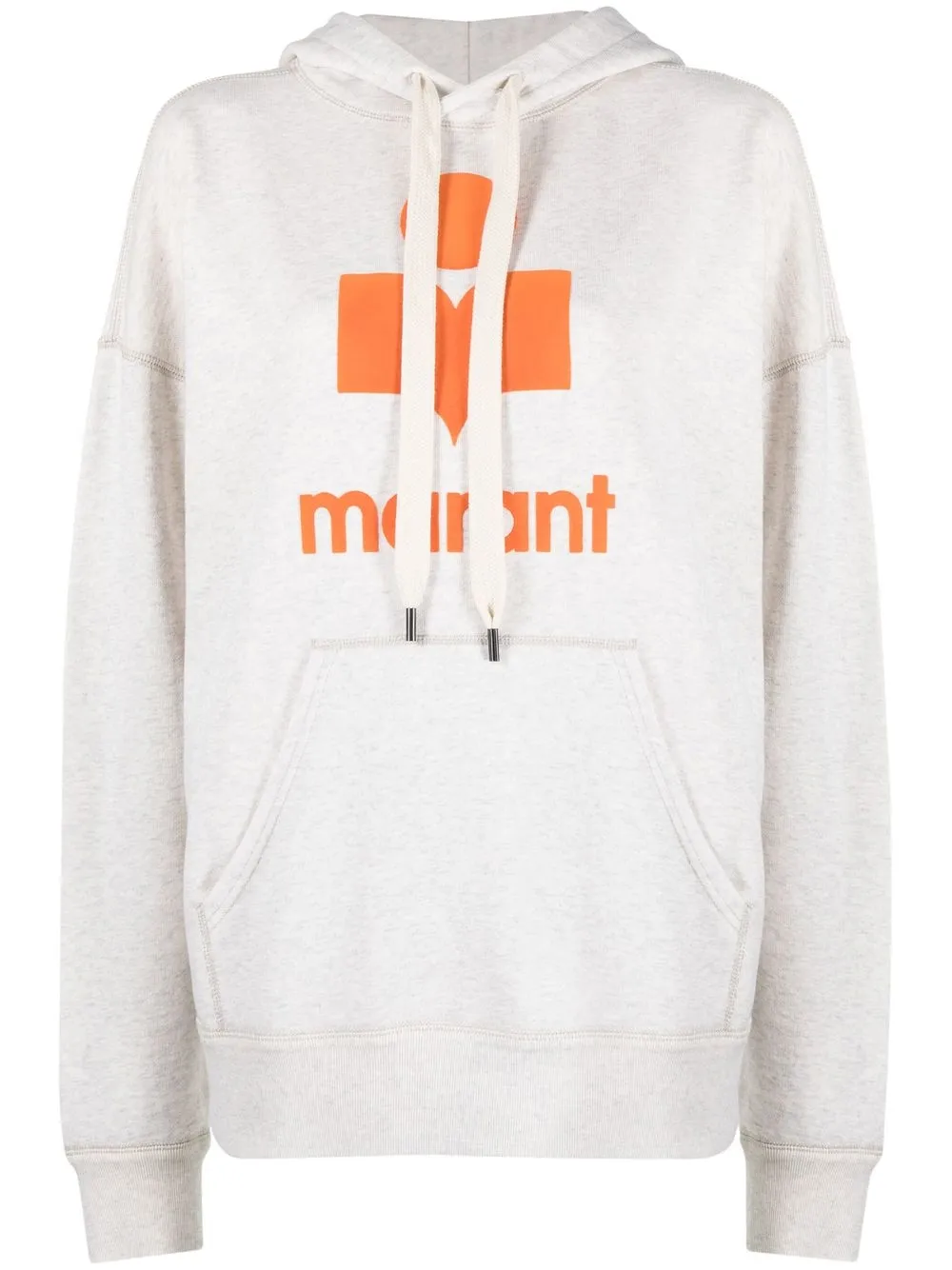 

Isabel Marant Étoile hoodie con logo estampado - Neutro