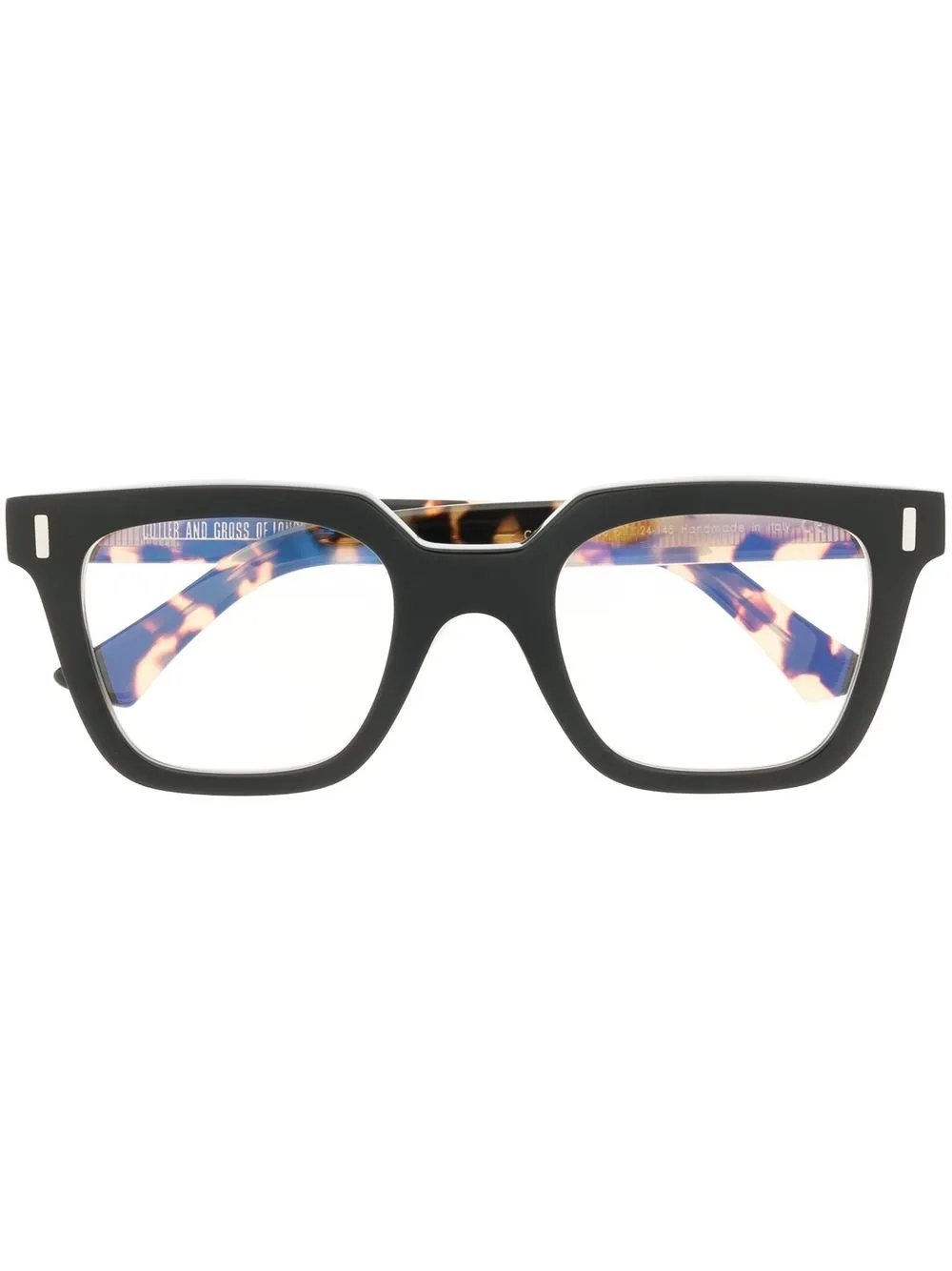 

Cutler & Gross lentes con detalle estilo carey - Marrón