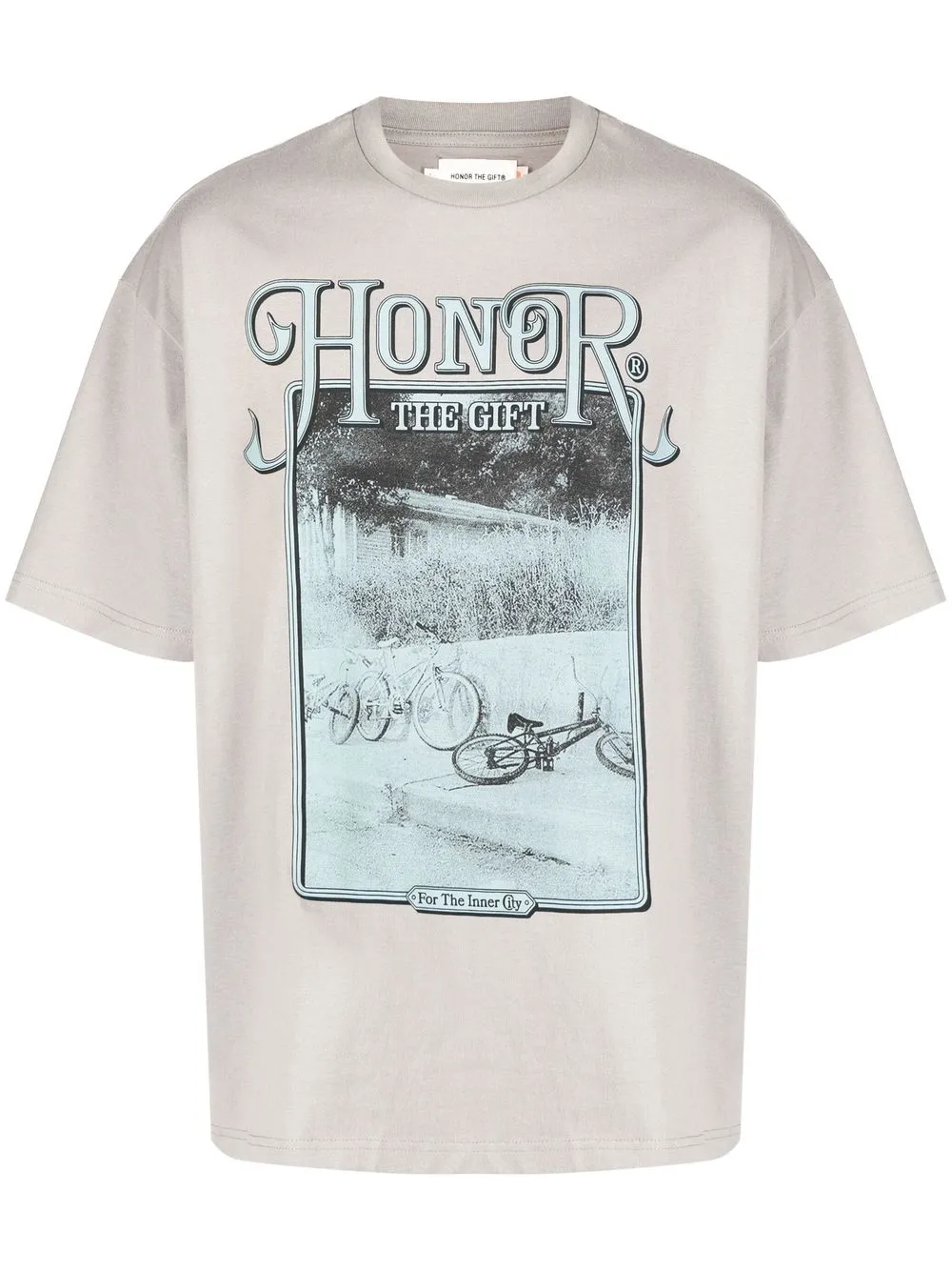 

Honor The Gift playera manga corta con estampado gráfico - Marrón