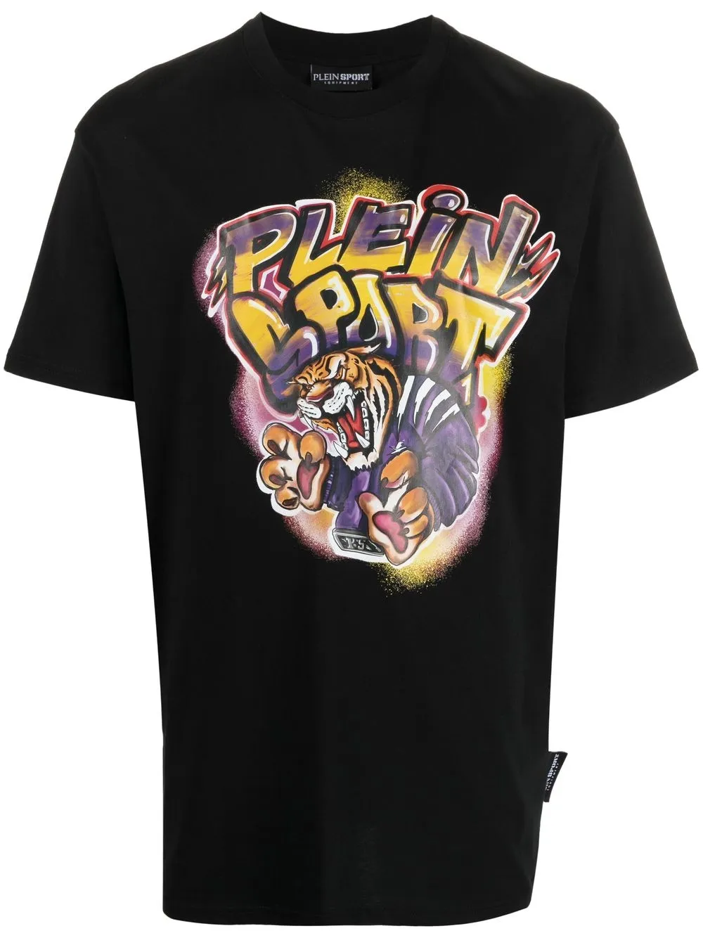 

Plein Sport graphic-print T-shirt - Black