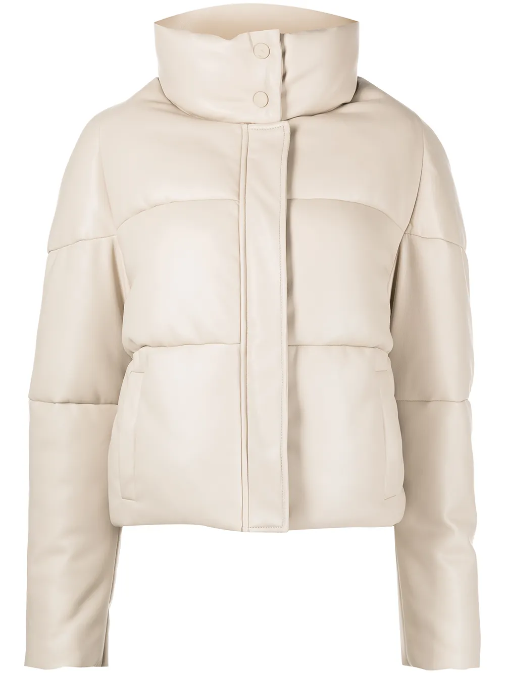 

Apparis high-neck puffer jacket - Neutrals