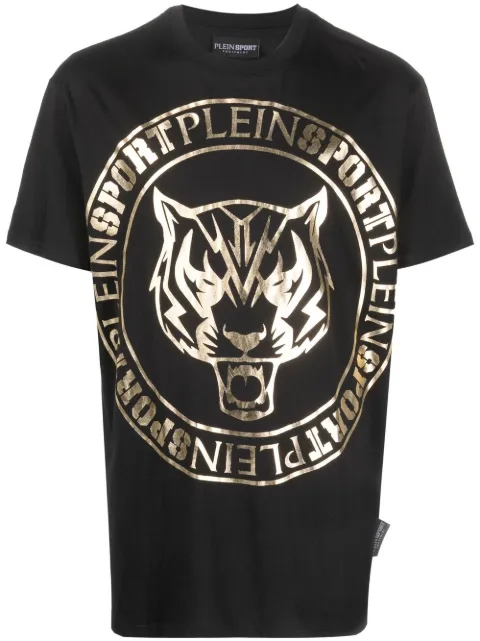 Plein Sport T-Shirt mit Tiger-Print