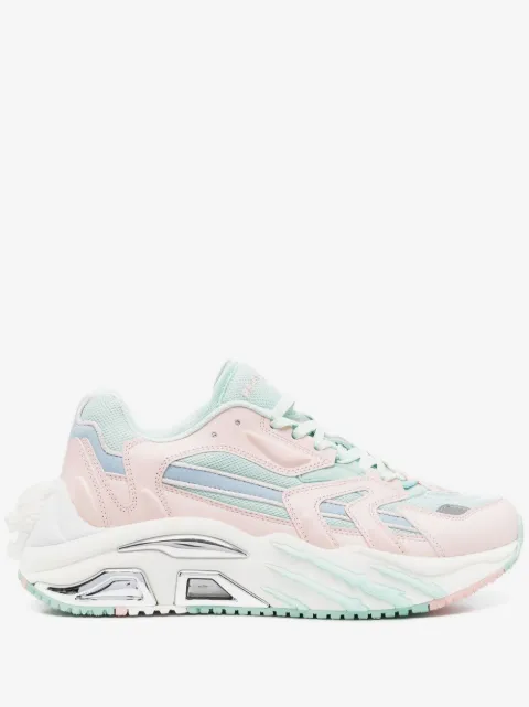 Plein Sport tenis con agujetas y paneles