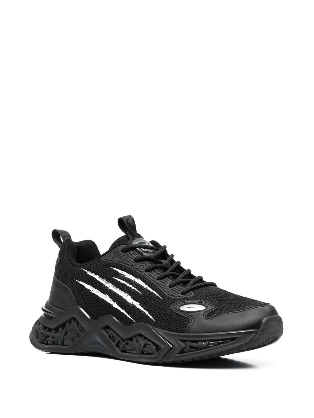 Plein Sport Sneakers met vlakken - Zwart
