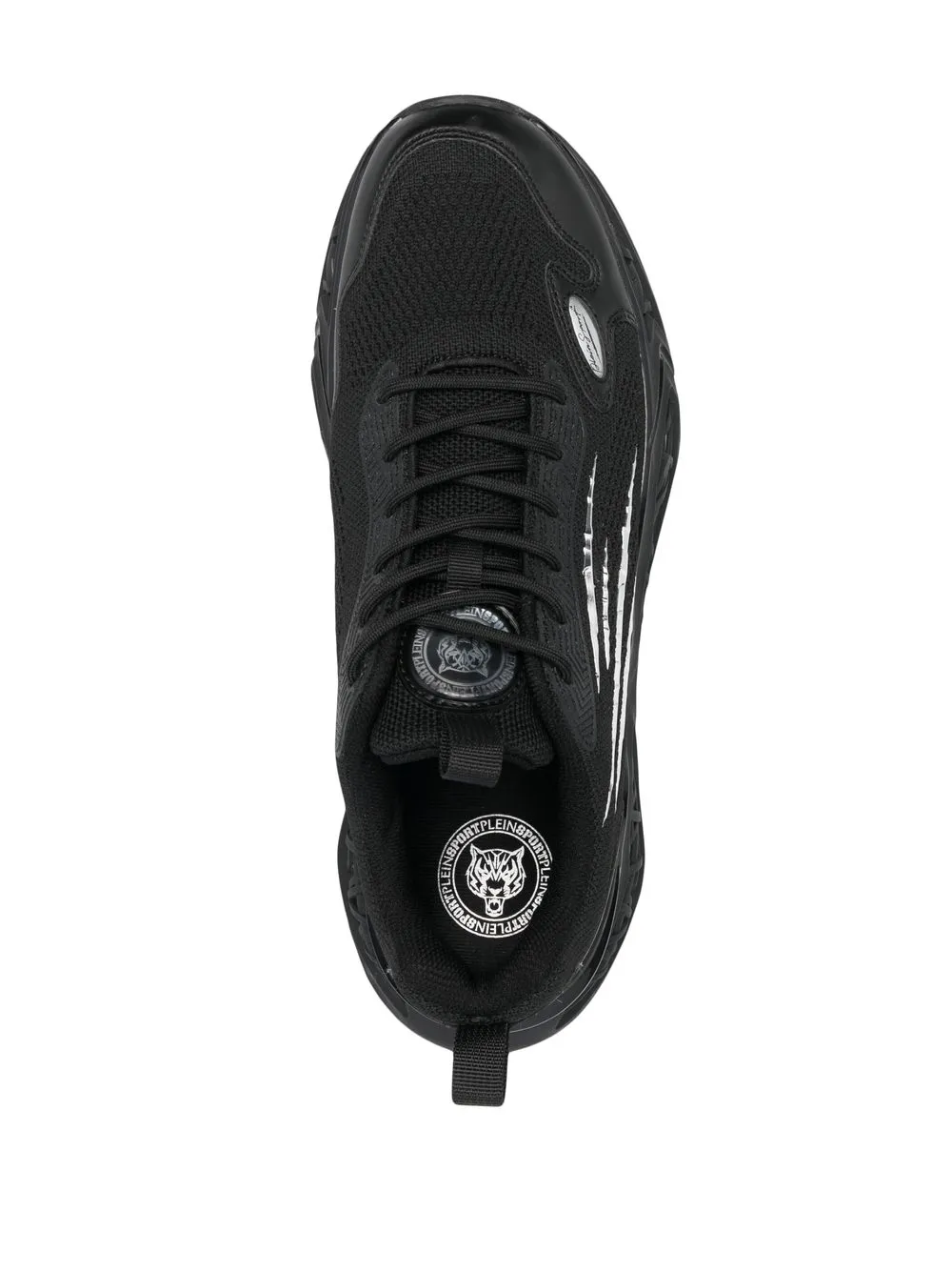 Plein Sport Sneakers Mit Kontrasteinsatzen Schwarz FARFETCH DE