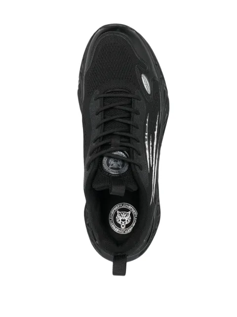 Plein Sport panelled lace-up sneakers FABSUSC0338STE003N - 3
