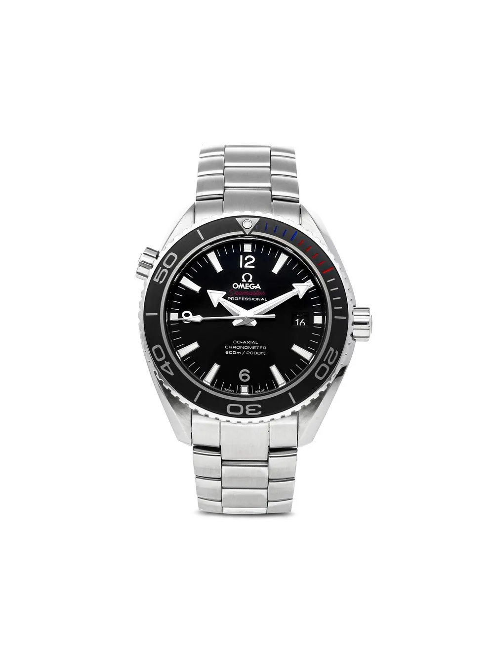 

OMEGA reloj Seamaster Planet Ocean de 46mm 2016 pre-owned - Negro