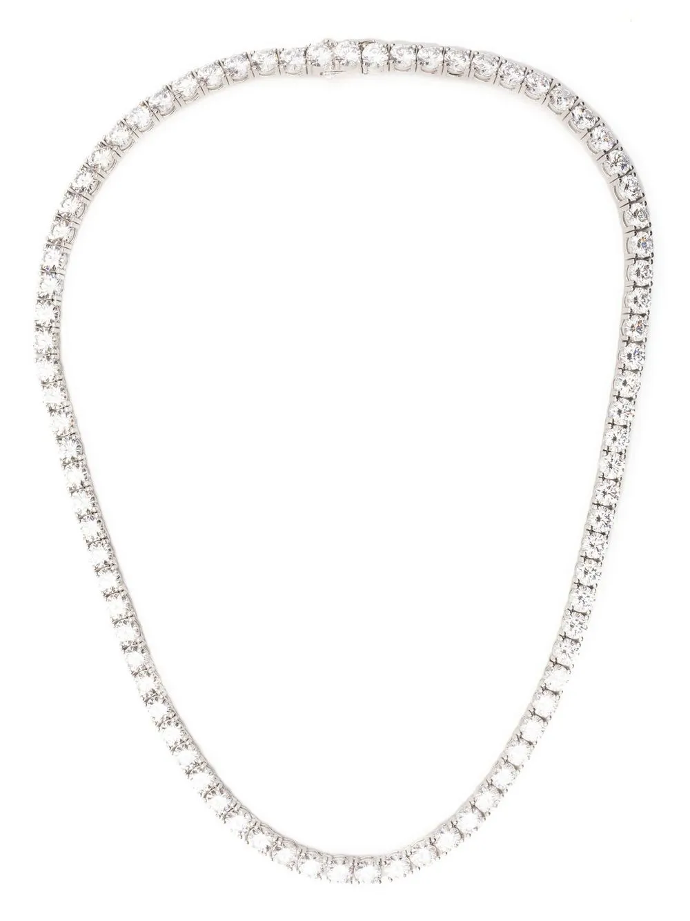 

CARAT* LONDON Jaden silver tennis necklace