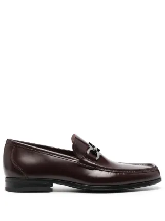 Ferragamo Grandioso Gancini buckle Loafers Farfetch