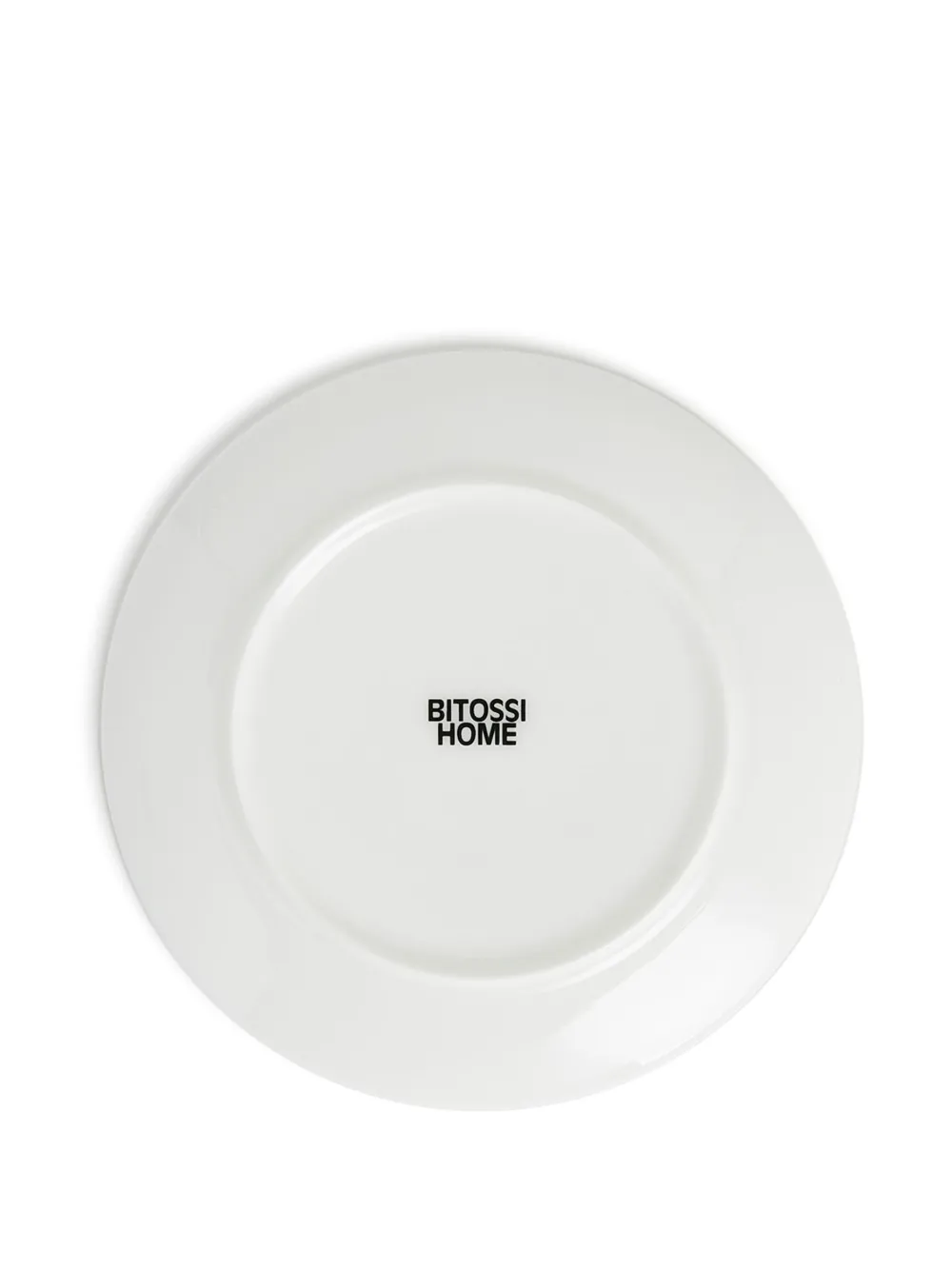 Bitossi Home We Are Family Plates (set Of Six) In White