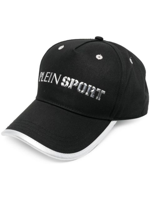 Plein Sport gorra con letras del logo 