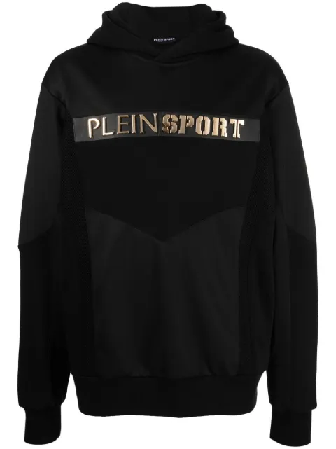 Plein Sport embossed-logo hoodie