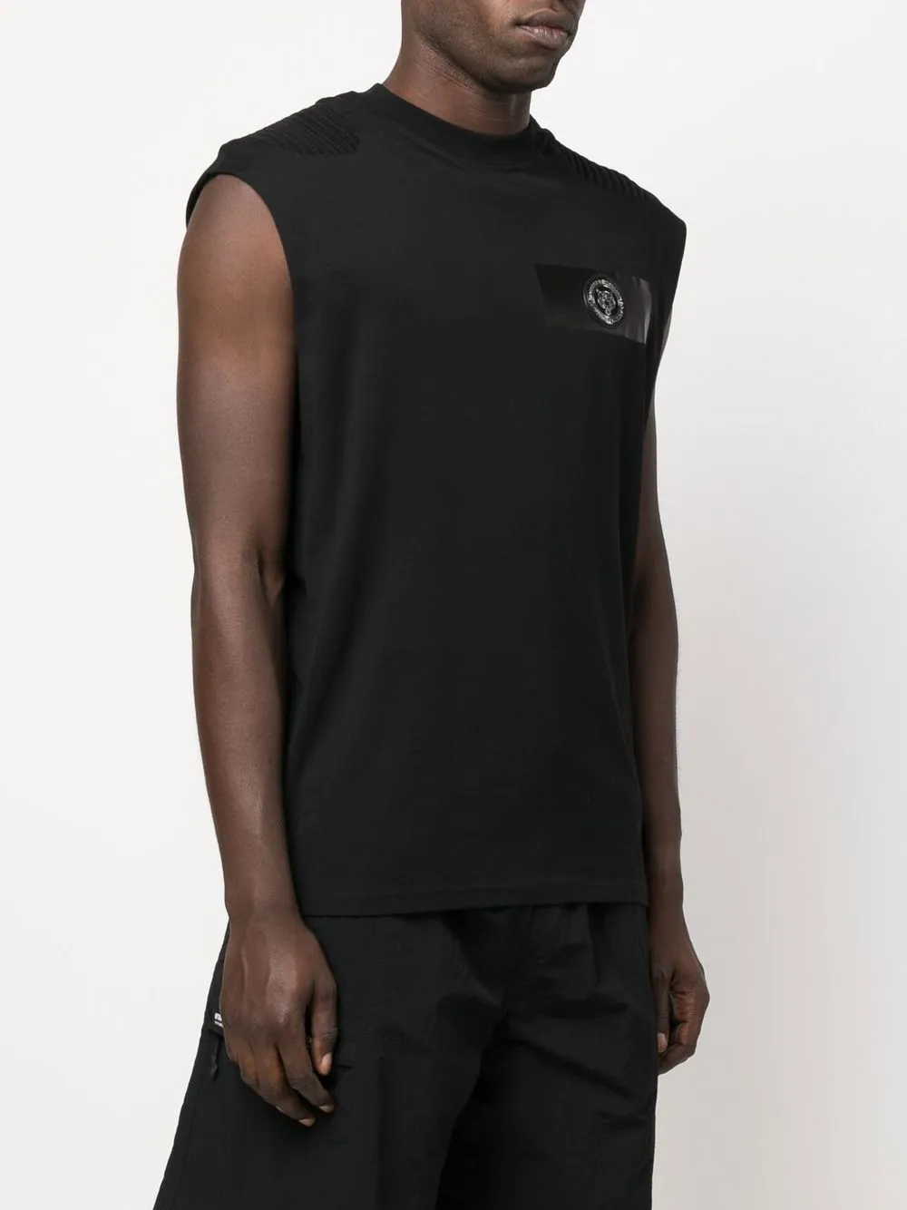 Plein Sport Round Neck Tank Top Farfetch