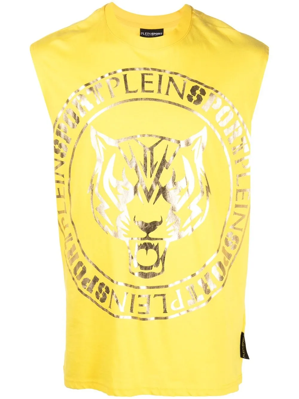 

Plein Sport playera con motivo Tigre - Amarillo