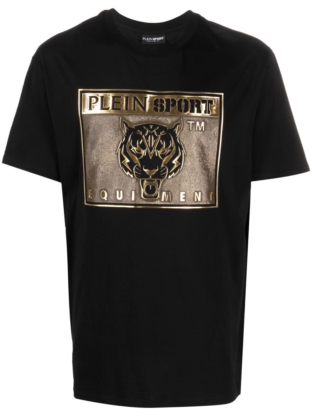 Plein Sport Tiger logo-print T-shirt - Farfetch