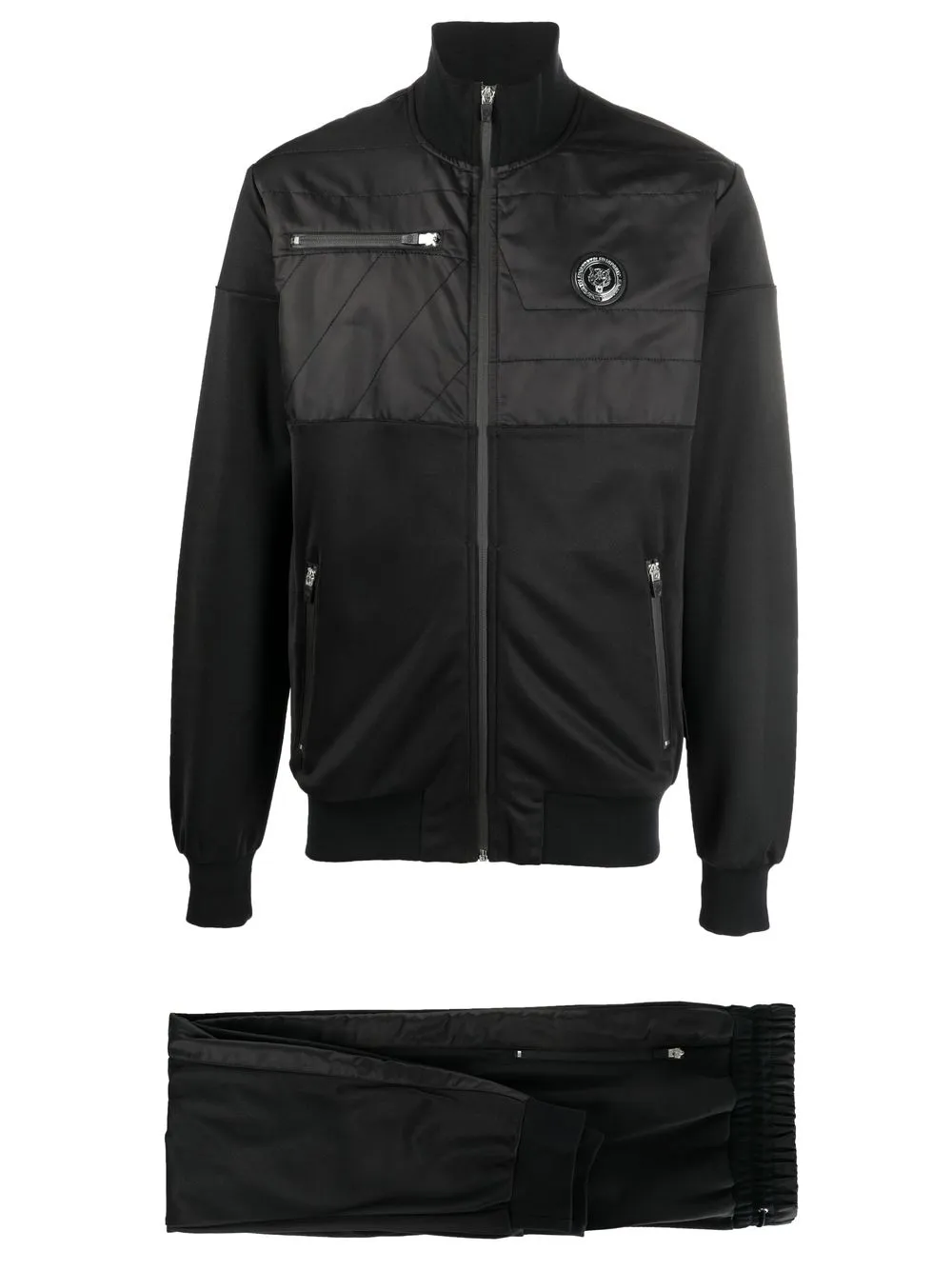 Plein Sport タイガー トラックスーツ - ブラック Plein Sport タイガー トラックスーツ - ブラック