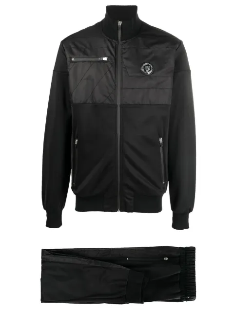 Plein Sport tiger-logo tracksuit set
