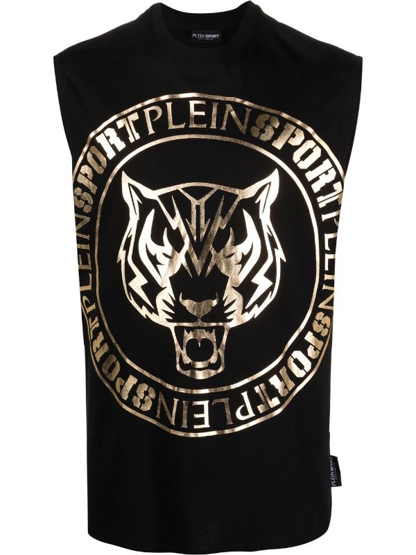 Plein Sport Tiger Crest Edition T-shirt - Farfetch