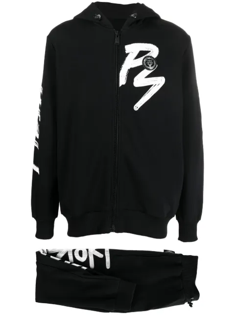 Plein Sport tiger motif tracksuit