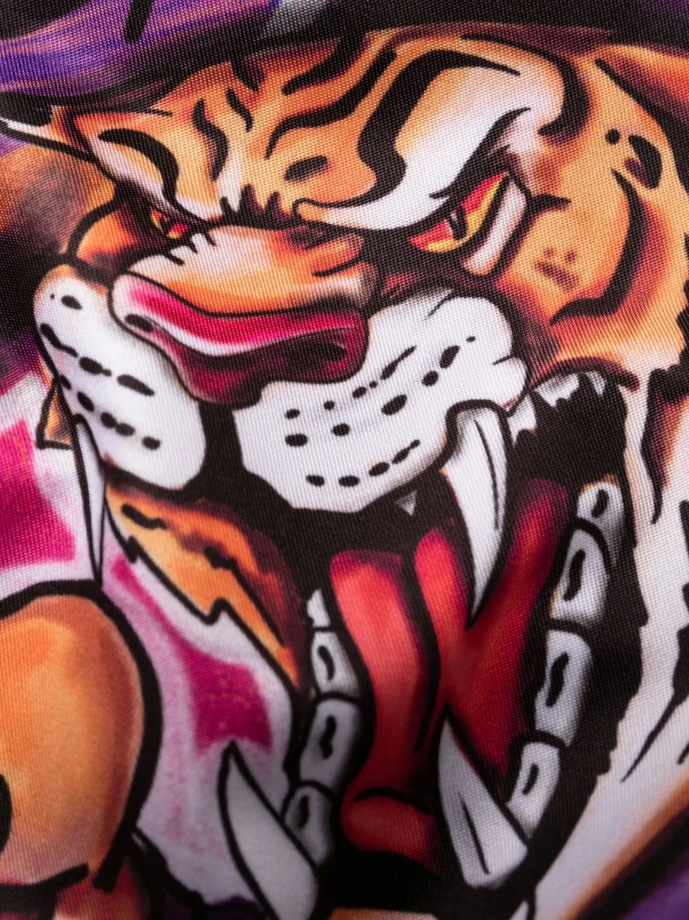 Plein Sport Zwembroek met logoprint Zwart