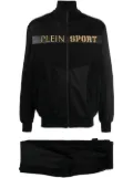 Plein Sport logo plaque tracksuit set - Black