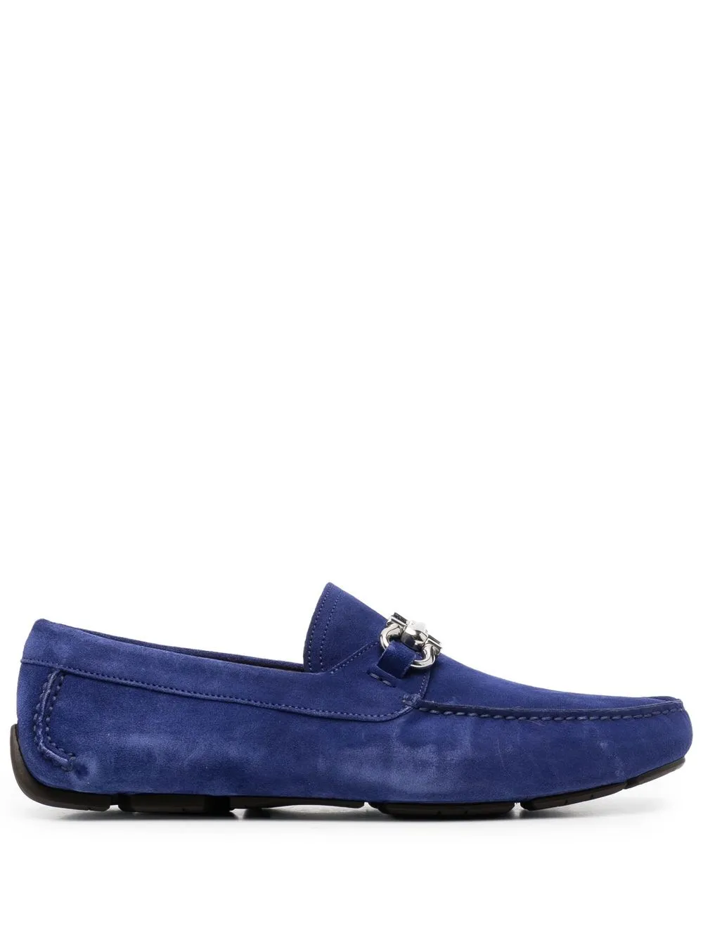 

Salvatore Ferragamo mocasines con hebilla Gancini - Azul