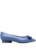Ferragamo Viva 25mm pointed-toe pumps - Blue