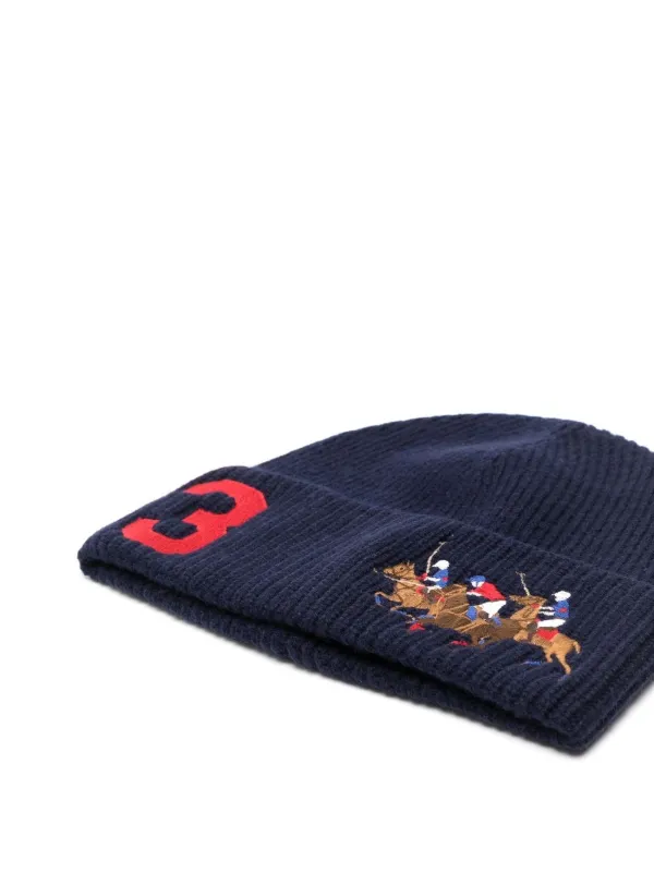 polo patch beanie