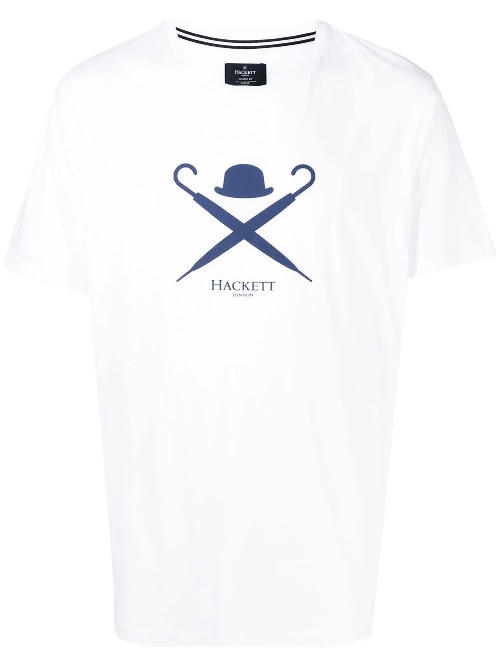 

Hackett playera con logo estampado - Blanco