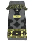 Alanui knitted dog jumper - Grey