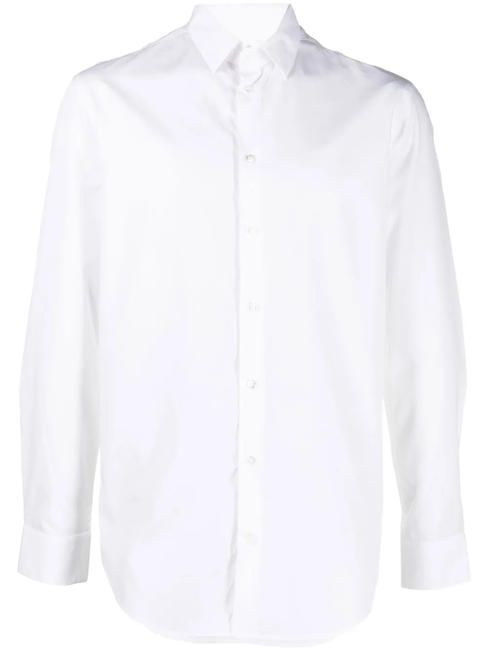 

Giorgio Armani camisa ajustada - Blanco