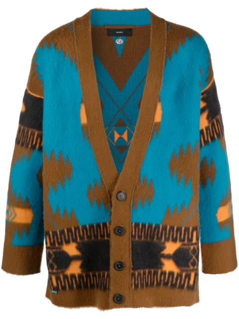Icon jacquard cardigan