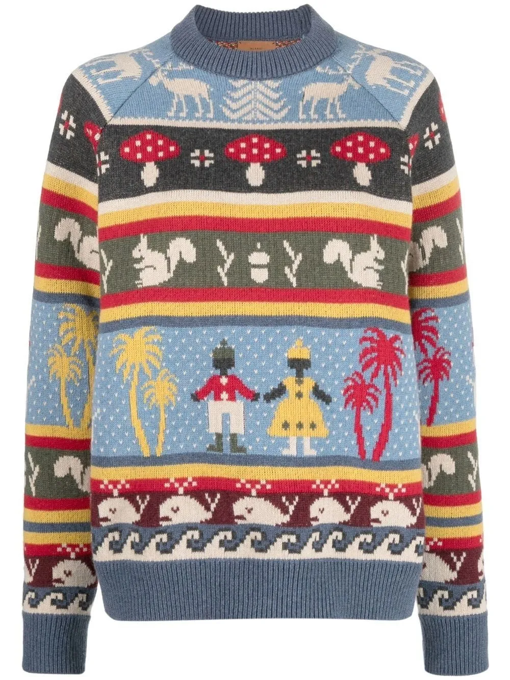 

Alanui jacquard-pattern jumper - Multicolour