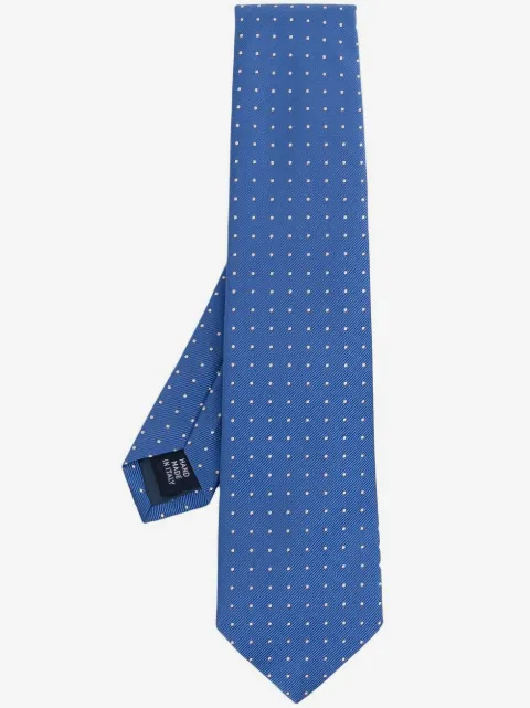 Polo Ralph Lauren embroidered polka-dot tie