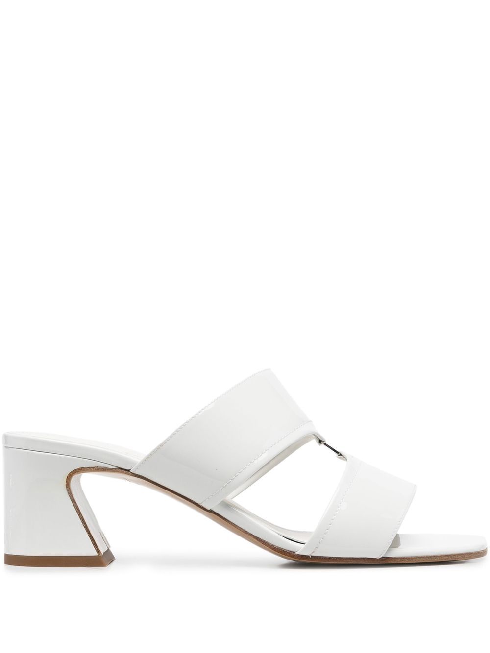 Ferragamo Tot 55mm double-strap sandals - White