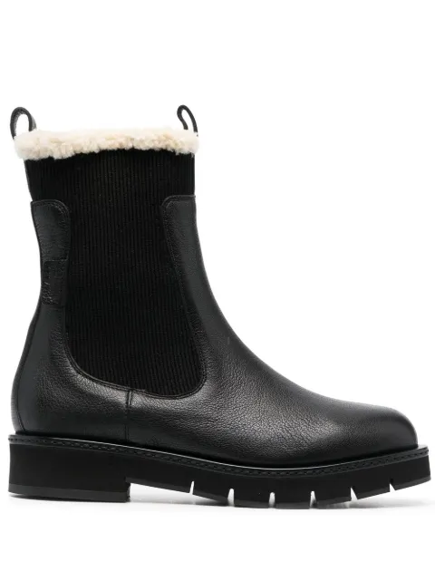 Ferragamo shearling-lined Chelsea boots