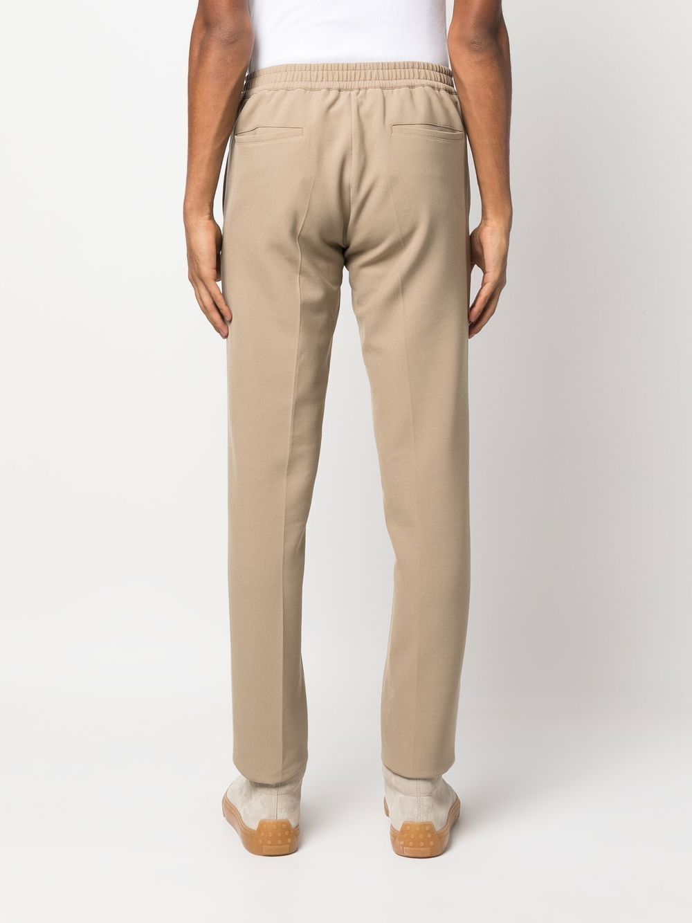 SANDRO tapered jersey trousers Men