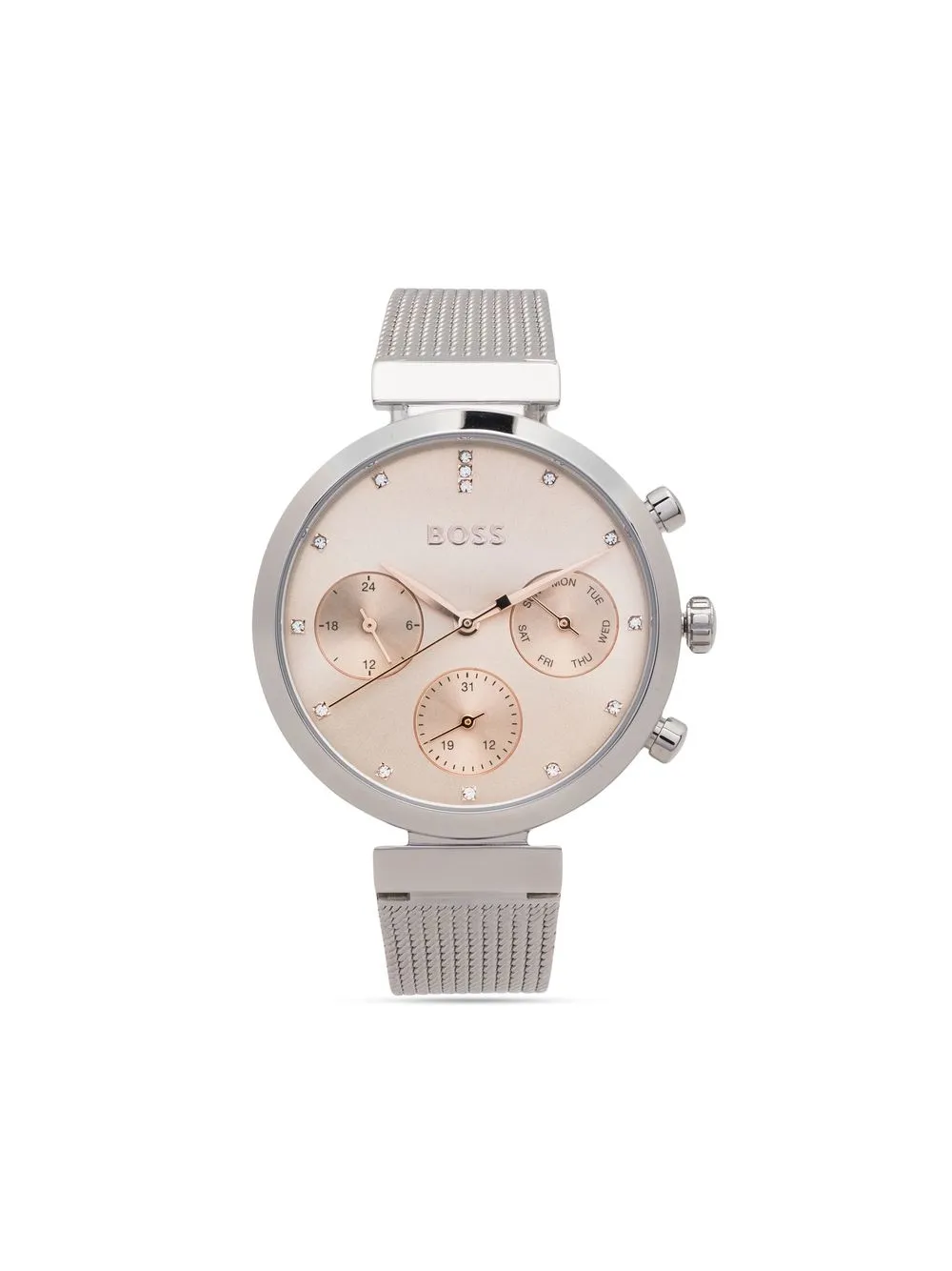 

BOSS reloj Flawless Chronograph de 36mm - Rosado