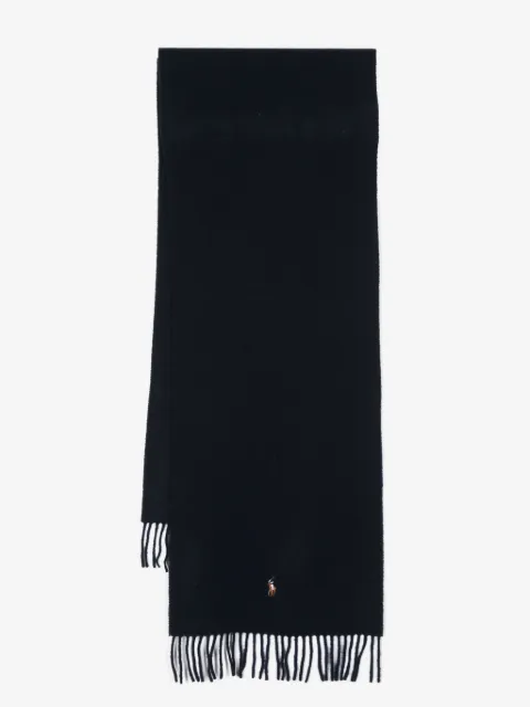 Polo Ralph Lauren Polo Pony fringe-detailing scarf