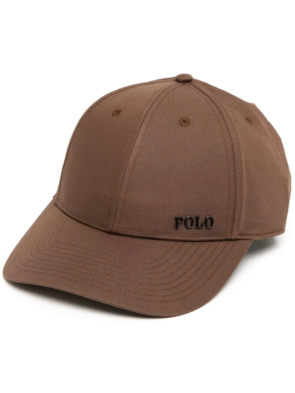 

Polo Ralph Lauren logo-lettering baseball cap - Brown